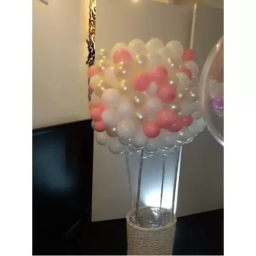 Как сделать корзину с шарами