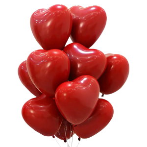 Воздушные шары на День Святого Валентина