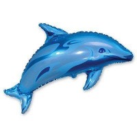 Шар фольгированный Дельфин
