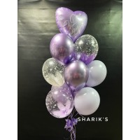 Набор шаров Фиалковый