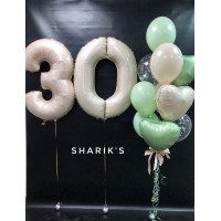 Набор шаров Фисташка