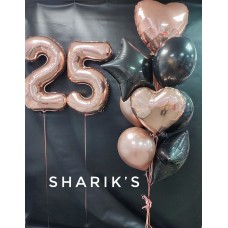 Набор шаров "Черное золото"