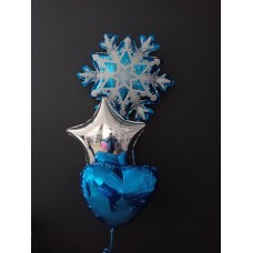 Композиція зі сніжинкою