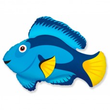 Фольгированный шар Рыбка синяя