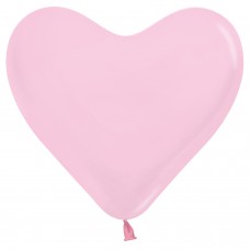 Шар латексный сердце 45 см (нежно-розовый)